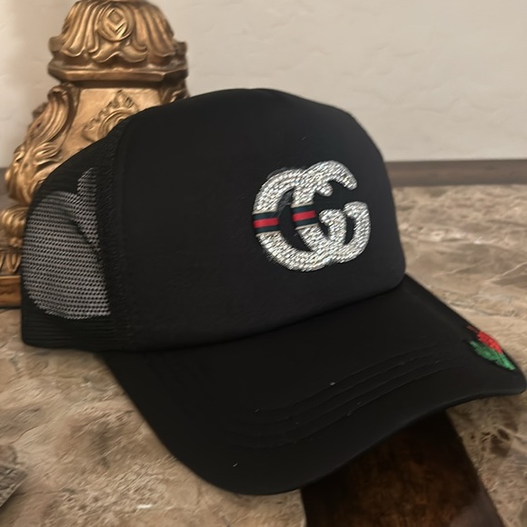 Gucci Rhinestone trucker hat - Picture 3 of 4